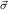 ⃗σ