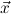 ⃗x