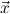 ⃗x